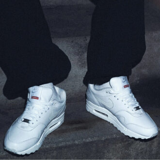 Nike Air max 1 '87 sp supreme triple white Wit - 38,5