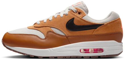 Nike Air max 1 essential british tan light bone - maat 39 Bruin