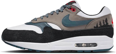 Nike Air Max 1 Premium Sneakers Senior donker blauw - wit - grijs - 41