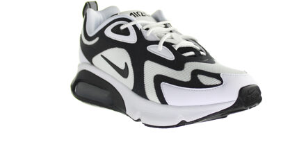 Nike Air Max 200 Lace-Up Veelkleurig Synthetisch Damestrainers AT6175 104 Zwart/wit