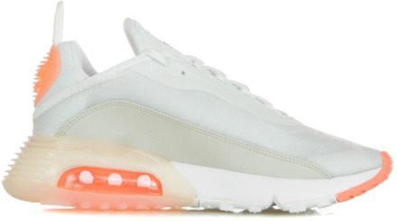 Nike Air Max 2090 Dames Sneakers - White/Crimson Tint-Bright Mango - Maat 38