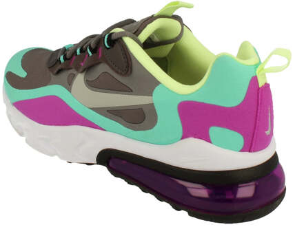 Nike Air Max 270 React Gs Grijze Sneakers Grijs