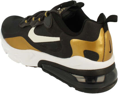 Nike Air Max 270 React Gs Zwarte Sneakers - maat EU 38.5 / UK 5.5