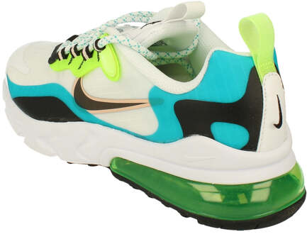Nike Air Max 270 React SE Jongens Sneakers - Oracle Aqua/Black-Ghost Green - Maat 38.5