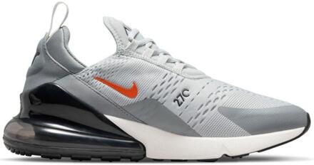 Nike Air Max 270 Sportschoenen, Grijs Mist / Team Oranje Zeil - maat EU 39/ UK 6