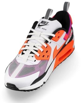 Nike Air Max 90 Drift White Hyper Crimson sneakers wit - 44