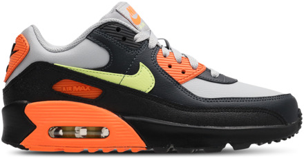 Nike Air Max 90 Kindersneakers - Grijs - Maat 38.5 - Leer Grey