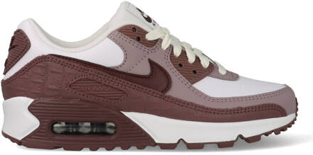 Nike Air Max 90 QS Burgundy Crush Croc Skin IM3110-500 Wit / Paars-40.5 maat 40.5