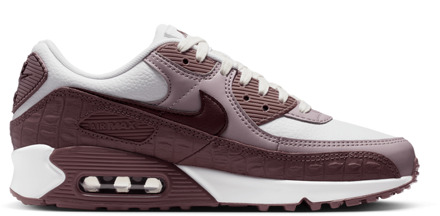 Nike Air Max 90 Sneakers Dames - Paars - Maat 41 - Leer, Textil Purple