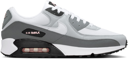Nike Air Max 90 Sneakers Heren - Grijs - Maat 42.5 - Mesh/Synthetisch Grey