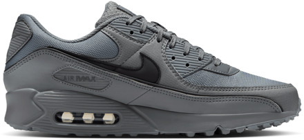 Nike Air Max 90 Sneakers Heren - Grijs - Maat 44.5 - Mesh/Synthetisch Grey