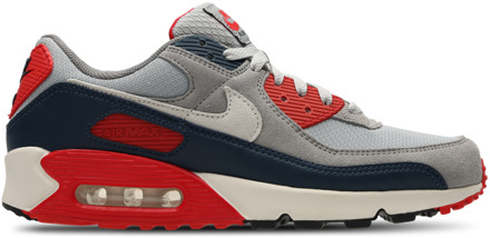 Nike Air Max 90 Sneakers Heren - Grijs - Maat 44 - Mesh/Synthetisch Grey