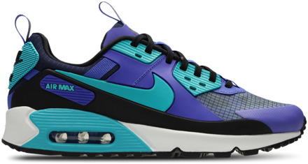 Nike Air Max 90 Sneakers Heren - Paars - Maat 42.5 - Mesh/Synthetisch Purple