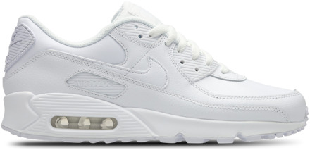 Nike Air Max 90 Sneakers Heren - Wit - Maat 39 - Mesh/Synthetisch White