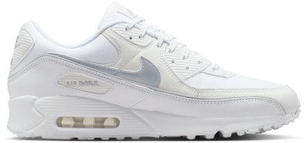 Nike Air Max 90 Sneakers Heren - Wit - Maat 40.5 - Mesh/Synthetisch White