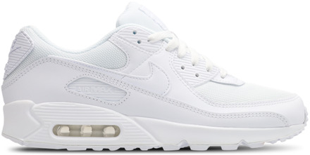 Nike Air Max 90 Sneakers Heren - Wit - Maat 49.5 - Mesh/Synthetisch White