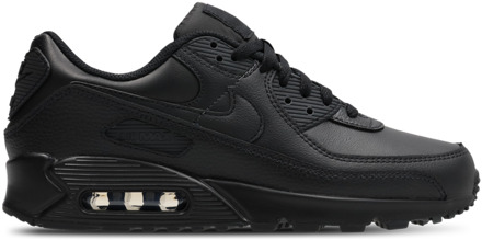 Nike Air Max 90 Sneakers Heren - Zwart - Maat 38.5 - Mesh/Synthetisch Black