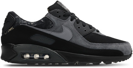 Nike Air Max 90 Sneakers Heren - Zwart - Maat 45.5 - Mesh/Synthetisch Black