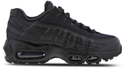 Nike Air Max 95 Kindersneakers - Zwart - Maat 36.5 - Leer, Leer Black