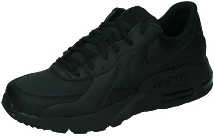 nike air max excee leather sneakers zwart heren zwart/zwart - 42 5