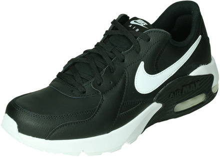 Nike air max excee leather sneakers zwart/wit heren - 46