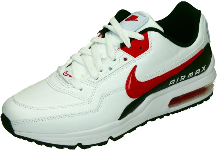 Nike Air Max LTD 3 Heren Sneakers - White/Univ Red-Black - Maat 44.5