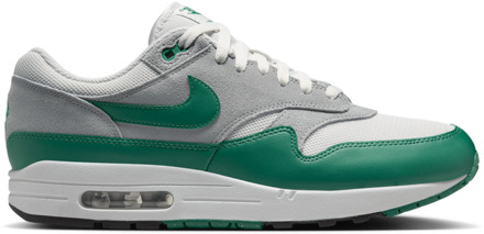 Nike Air Max Sneakers Heren - Zilver - Maat 41 - Leer Silver