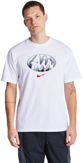 Nike Air Max T-shirts Heren - Wit - Maat XL White