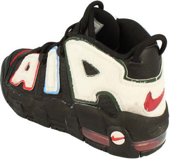 Nike Air More Uptempo GS Basketbalschoenen Zwart