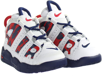 Nike Air More Uptempo Multicolor Sportschoenen voor kinderen Wit