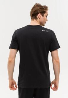 Nike Air Print Heren Sportswear Multi Swoosh T-shirt in zwart