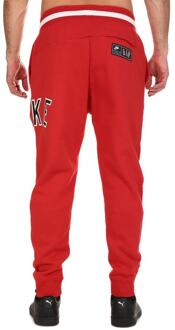 Nike Air Sportswear Heren Fleece Joggers in Rood - maat