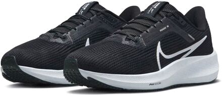 Nike Air Zoom Pegasus 40 Hardloopschoenen Dames zwart - wit - 38 1/2