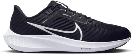 Nike Air Zoom Pegasus 40 Hardloopschoenen Heren zwart - wit - 44