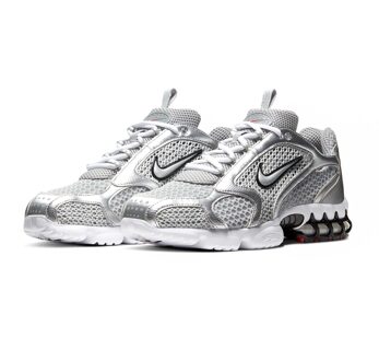 Nike Air Zoom Spiridon Cage 2 Sneakers Heren grijs - zilver - zwart - 43