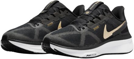 Nike Air Zoom Structure 25 Hardloopschoenen Dames zwart - goud - 37 1/2