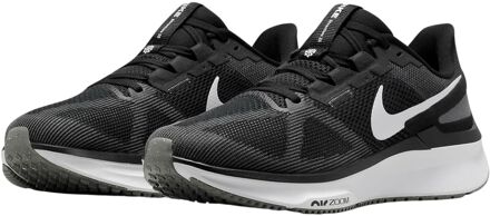 Nike Air Zoom Structure 25 Hardloopschoenen Heren zwart - grijs - wit - 43