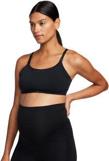 Nike Alate Light Support Nursing BH zwart - 2XL