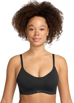 Nike Alate Light Support Padded BH zwart - S (C-E)