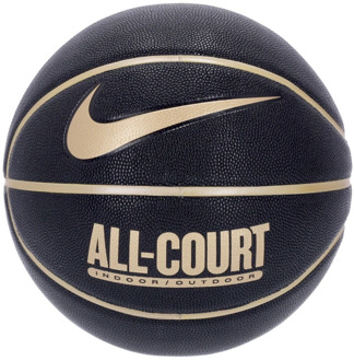 Nike All Court Basketbal Zwart/Goud Nike , Black , Unisex - ONE Size