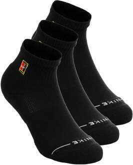 Nike Ankle Tennissokken Verpakking 3 stuks Unisex zwart - 34.5-37.5,38-42.5,43-46,47-49.5