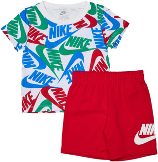 Nike Aop - Baby Tracksuits Red - 74 - 80 CM