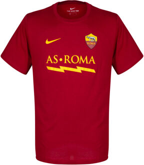 Nike AS Roma Core T-Shirt - Maroon 2019-2020 - L