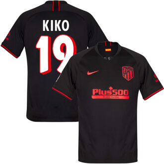 Nike Atletico Madrid Shirt Uit 2019-2020 + Kiko 19 (Retro Fan Style Printing) - XL