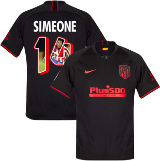 Nike Atletico Madrid Shirt Uit 2019-2020 + Simeone 14 (Gallery Style) - XL