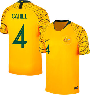 Nike Australië Shirt Thuis 2018-2019 + Cahill 4 (Fan Style) - L