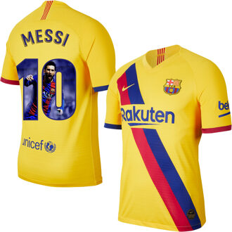 Nike Barcelona Shirt Uit 2019-2020 + Messi 10 (Gallery Style) - XXXL