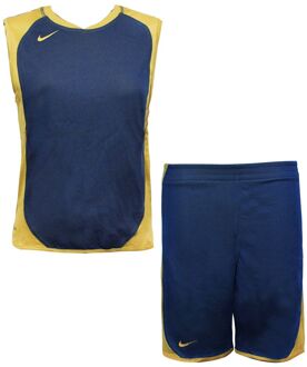 Nike Basketbal Mouwloos Stretch Taille Navy Blauw Kinderset 237617 464
