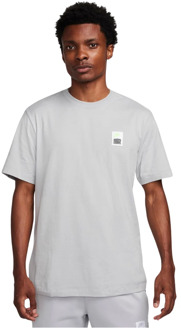 Nike Basketbal T-shirt Heren Nike , Gray , Heren - 2Xl,L,M