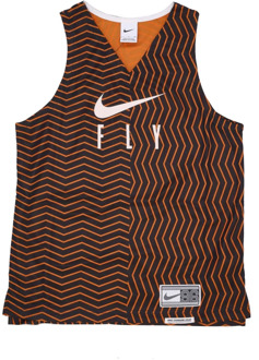 Nike Basketball Tank Top Standard Issue Shirt Nike , Brown , Dames - L,M,S,Xs